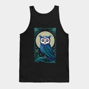 Day of the dead owl Tank Top